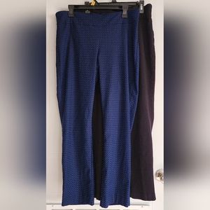 2 PC lot Dana Buchman Pants - Size Large (14/16)
